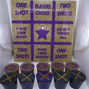 Tipsy Tic Tac Toe boards